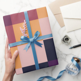 Pixelated Harmony Wrapping Paper Cadeaupapier