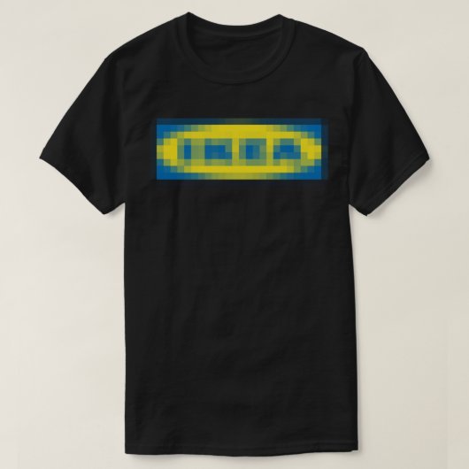 Pixelated IKEA T-Shirt (Design voorkant)