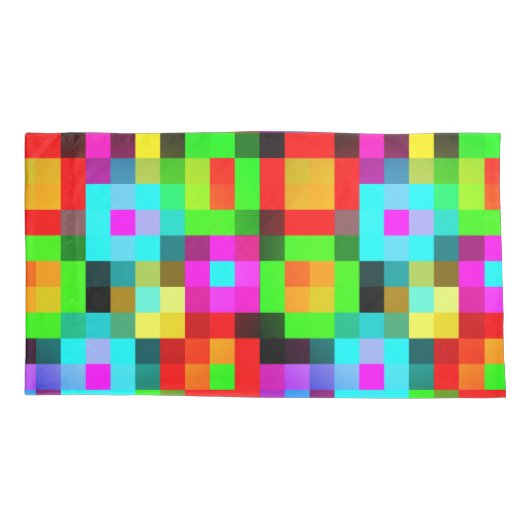 Pixelated Kussensloop (Achterkant)