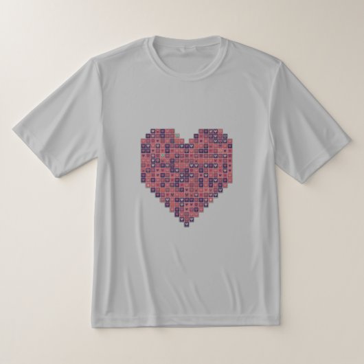 Pixelated Liefde T-shirt (Laagn)