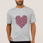 Pixelated Liefde T-shirt (Voorkant)