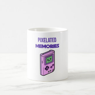 Pixelated Memories Retro Game Boy Art – Nostalgic  Koffiemok