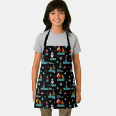 Pixelated Merry Christmas Pattern - Retro Design Schort (Insitu)