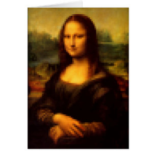 Pixelated Mona Lisa