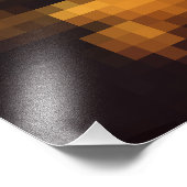 Pixelated Mona Lisa 2 Foto Afdruk (Hoek)