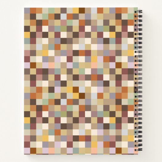 Pixelated Notitieboek (Achterkant)