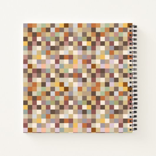Pixelated Notitieboek (Achterkant)