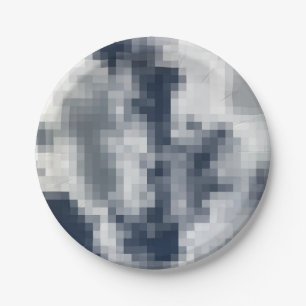 Pixelated Paper Borden Papieren Bordje