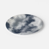 Pixelated Paper Borden Papieren Bordje (Gekanteld)