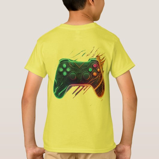 Pixelated Passion. T-shirt (Achterkant)