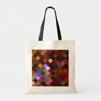 Pixelated Pattern - Bruin Tote Bag