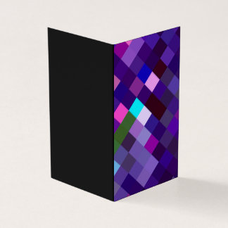 Pixelated Pattern — Paars Kaart