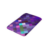 Pixelated Pattern - Purple Badmat (Gekanteld)