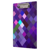 Pixelated Pattern - Purple Klembord (Links)