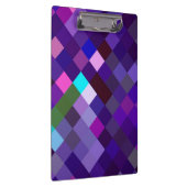 Pixelated Pattern - Purple Klembord (Rechts)