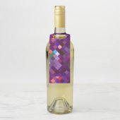 Pixelated Pattern - Roze Flessenhanger (Op fles)
