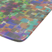 Pixelated Patterned Beyond Colors Of The Rainbow Snijplank (Hoek)