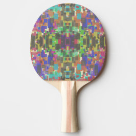 Pixelated Patterned Beyond Colors Of The Rainbow Tafeltennisbatje