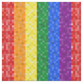 Pixelated Pride Stof (Close Up)