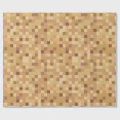 Pixelated Sand Cadeaupapier (Vlak)