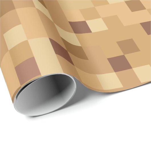 Pixelated Sand Cadeaupapier (Rol Hoek)