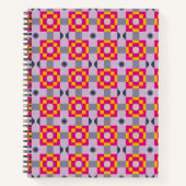 Pixelated Squares 3 Notitieboek (Voorkant)