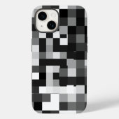 Pixelated vervagingspatroon Case-Mate iPhone case (Achterkant)