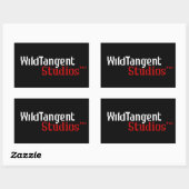 Pixelated WildTangent Logo Stickers (Vel)