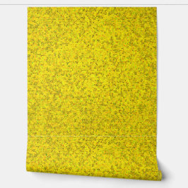 Pixelated Yellow Behang