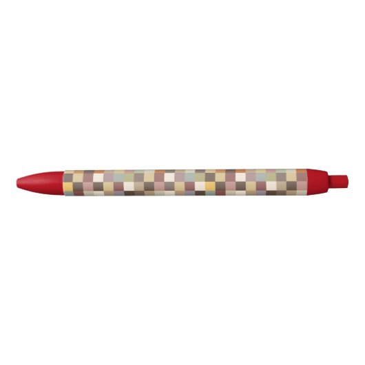 Pixelated Zwarte Inkt Pen (Voorkant)