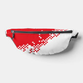 Pixelation 8Bit Fans Retro Game 80s Style Heuptasje (Liggend)