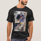 Pixelbekleed Afbeelding T-shirt (Voorkant)