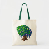 Pixelboomtas Tote Bag (Voorkant)