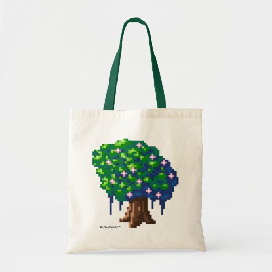 Pixelboomtas Tote Bag (Voorkant)