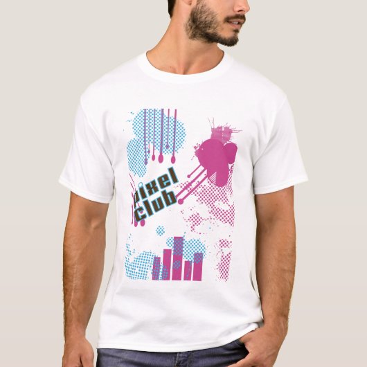 pixelclub2 t-shirt (Voorkant)