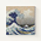 Pixeldot "De Grote Golf" Notitieboek (Achterkant)