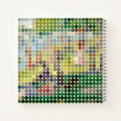 Pixeldot "La Grande Jatte" Notitieboek (Achterkant)