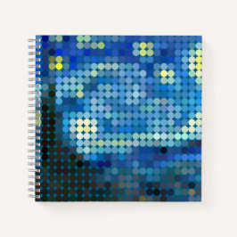 Pixeldot "Starry Night" Notitieboek