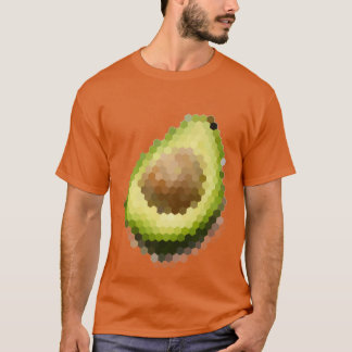 pixeled avocado t-shirt