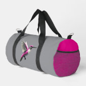 Pixeled Pink Hummingbird Plunjezak (Rechterhoek)