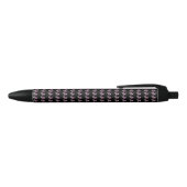 Pixeled Pink Hummingbird Zwarte Inkt Pen (Bovenkant)