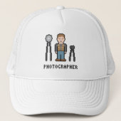 Pixelfotograaf Trucker Pet (Voorkant)