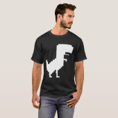 Pixelgeraas T-shirt (Voorkant volledig)