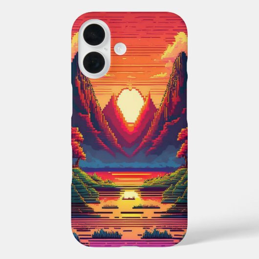 Pixelhorizon Case-Mate iPhone Case (Achterkant)