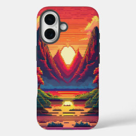 Pixelhorizon iPhone 16 Hoesje
