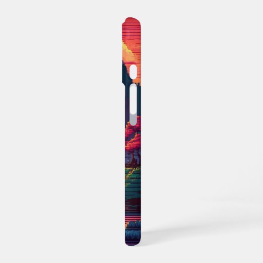 Pixelhorizon iPhone 16 Hoesje (Linkerkant)