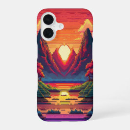 Pixelhorizon iPhone 16 Hoesje