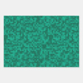 Pixelized Green Pack Inpakpapier Vel (Voorkant 3)