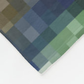 pixelkat fleece deken (Hoek)