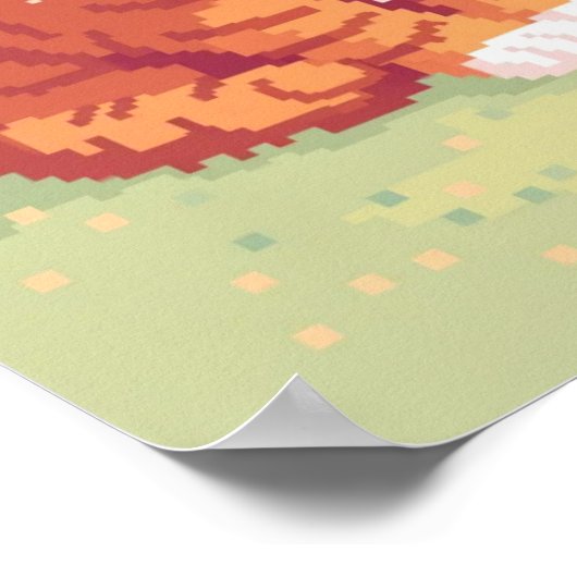 Pixelkitten Poster (Hoek)